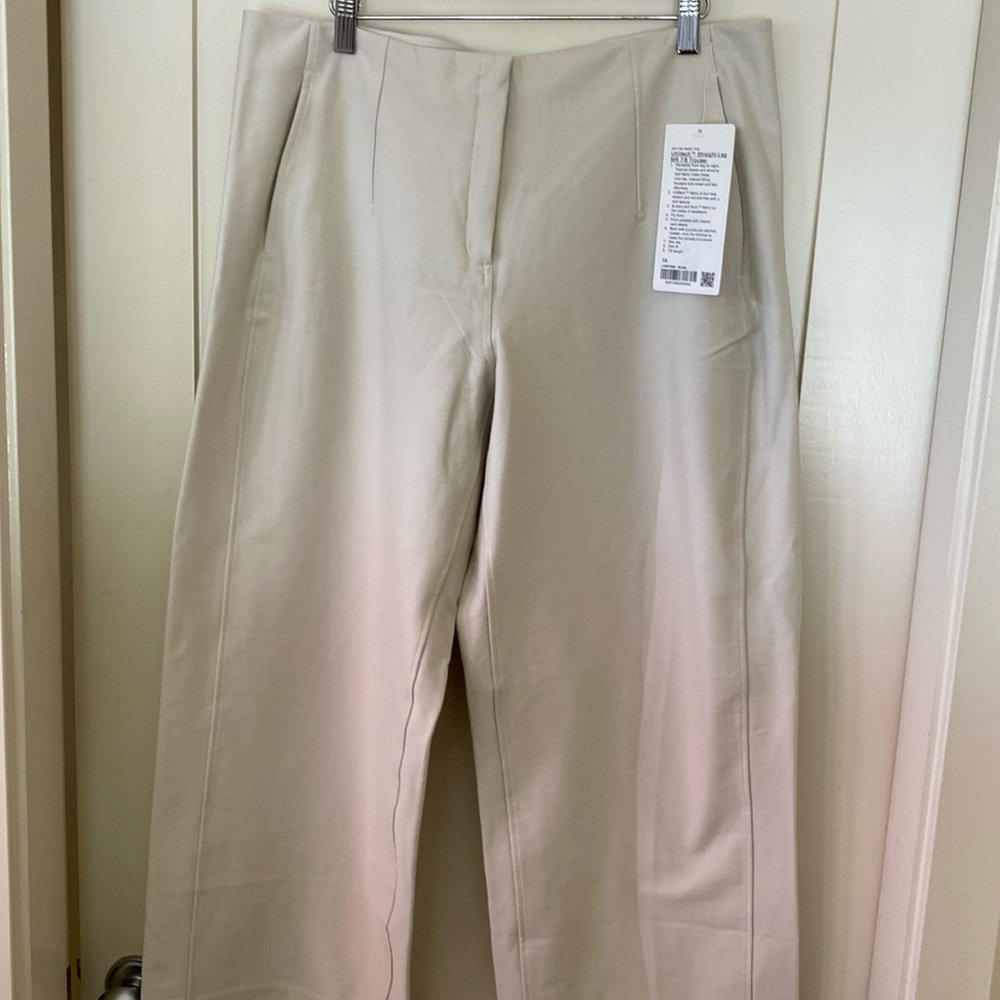 Lululemon utilitech straight leg MRr ⅞ trouser